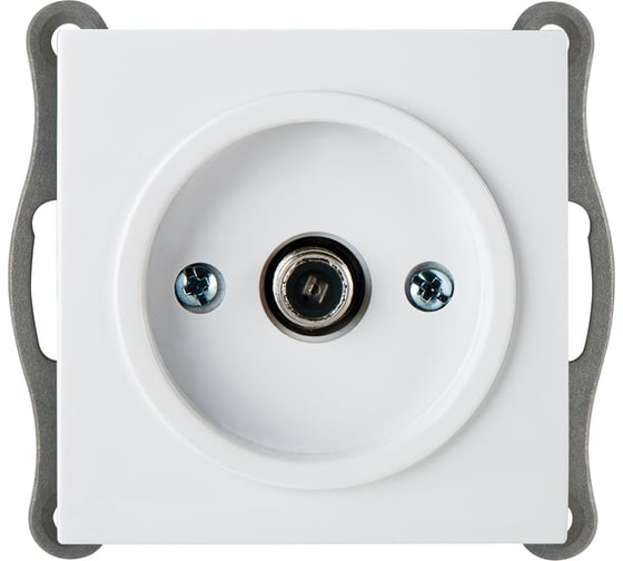 Изображение товара Универсальная розетка Nilson ТВ/Спутник F-коннектор, белый 24110465