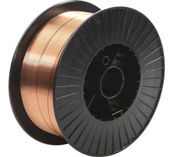 Изображение товара Проволока сварочная СВ-08Г2С (5 кг; 0.8 мм; D=200) Ресанта 71/6/53