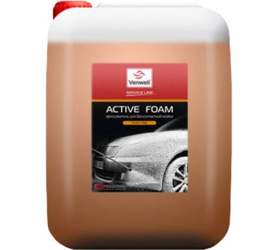 Изображение товара Автошампунь для бесконтактной мойки Active Foam 20 л Venwell VW-SL- 015RU