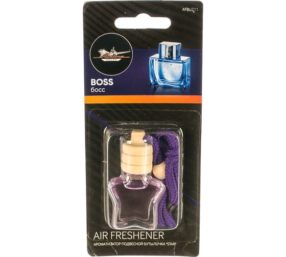 Изображение товара Ароматизатор подвесной бутылочка Airline "Star" boss AFBU211