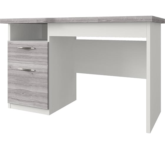 Изображение товара Стол письменный Anrex, OLIVIA, цвет вудлайн крем/дуб анкона 648325