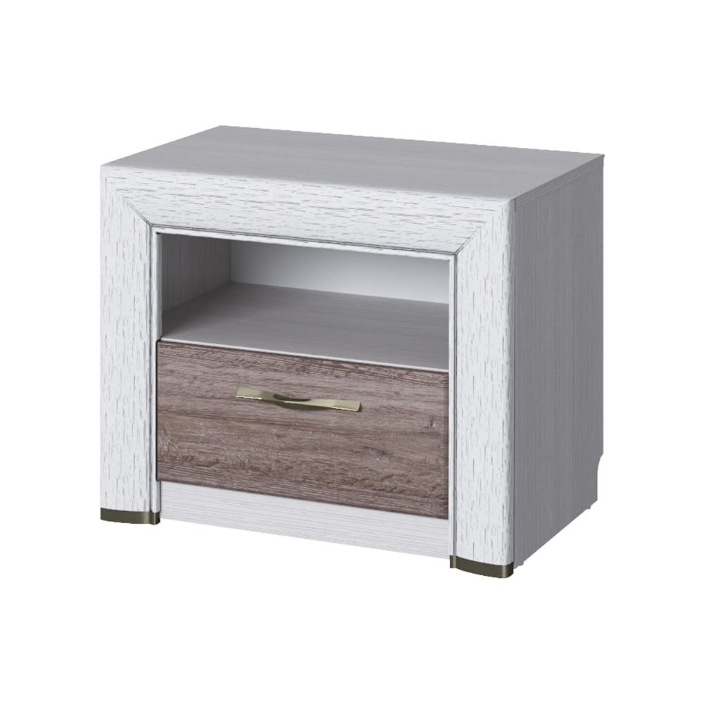 Изображение товара Тумба Anrex прикроватная OLIVIA в цвете вудлайн крем