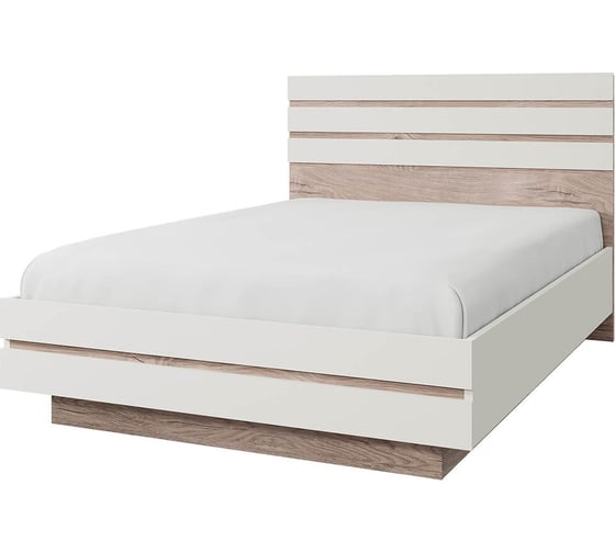 Изображение товара Кровать Anrex LIMA 160. Цвет ПЕРСИДСКИЙ ЖЕМЧУГ/ МАДУРА 730221