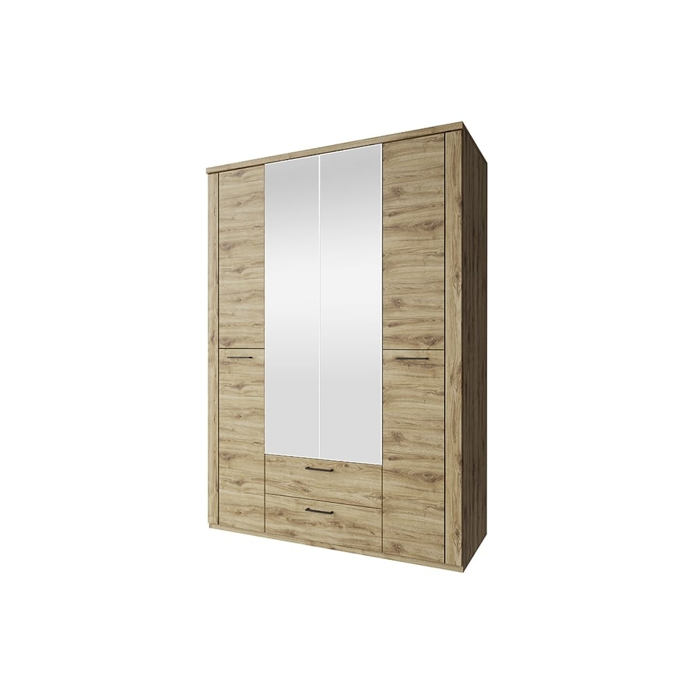 Изображение товара Шкаф Anrex DOORSET 4DG2S Z. Цвет ДУБ НАВАРРА 705877
