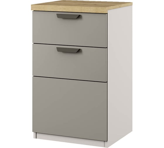 Изображение товара Тумба Anrex MODERN 1D2S. Цвет ПЕРС ЖЕМЧУГ/ИРЛ ЛИКЕР 705277