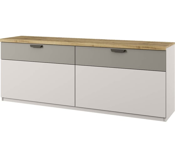 Изображение товара Тумба Anrex MODERN RTV 2D2S. Цвет ПЕРС ЖЕМЧУГ/ИРЛ ЛИКЕР 705278