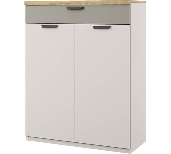 Изображение товара Тумба для обуви Anrex MODERN 2D1S. Цвет ПЕРС ЖЕМЧУГ/ИРЛ ЛИКЕР 705862