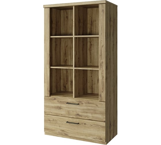 Изображение товара Шкаф Anrex DOORSET открытый 2S6N. Цвет ДУБ НАВАРРА 707533