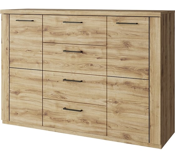 Изображение товара Тумба Anrex DOORSET 2D4S. Цвет ДУБ НАВАРРА 707651