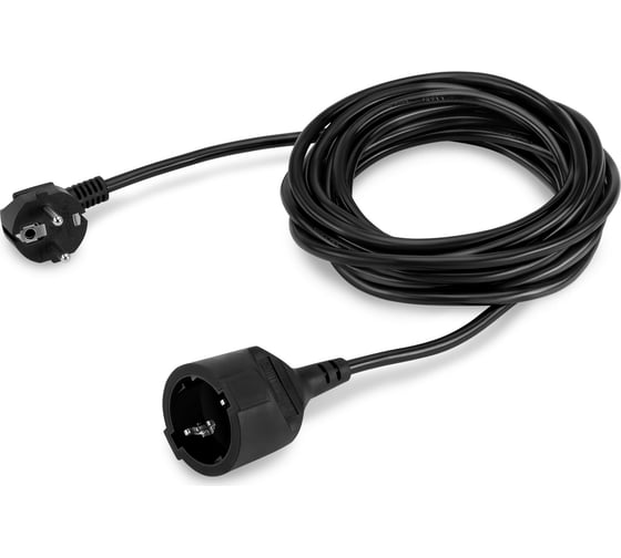 Изображение товара Сетевой удлинитель BURO BU-PS1.10/B 10м, 1 розетка, черный, пакет ПЭ 352712