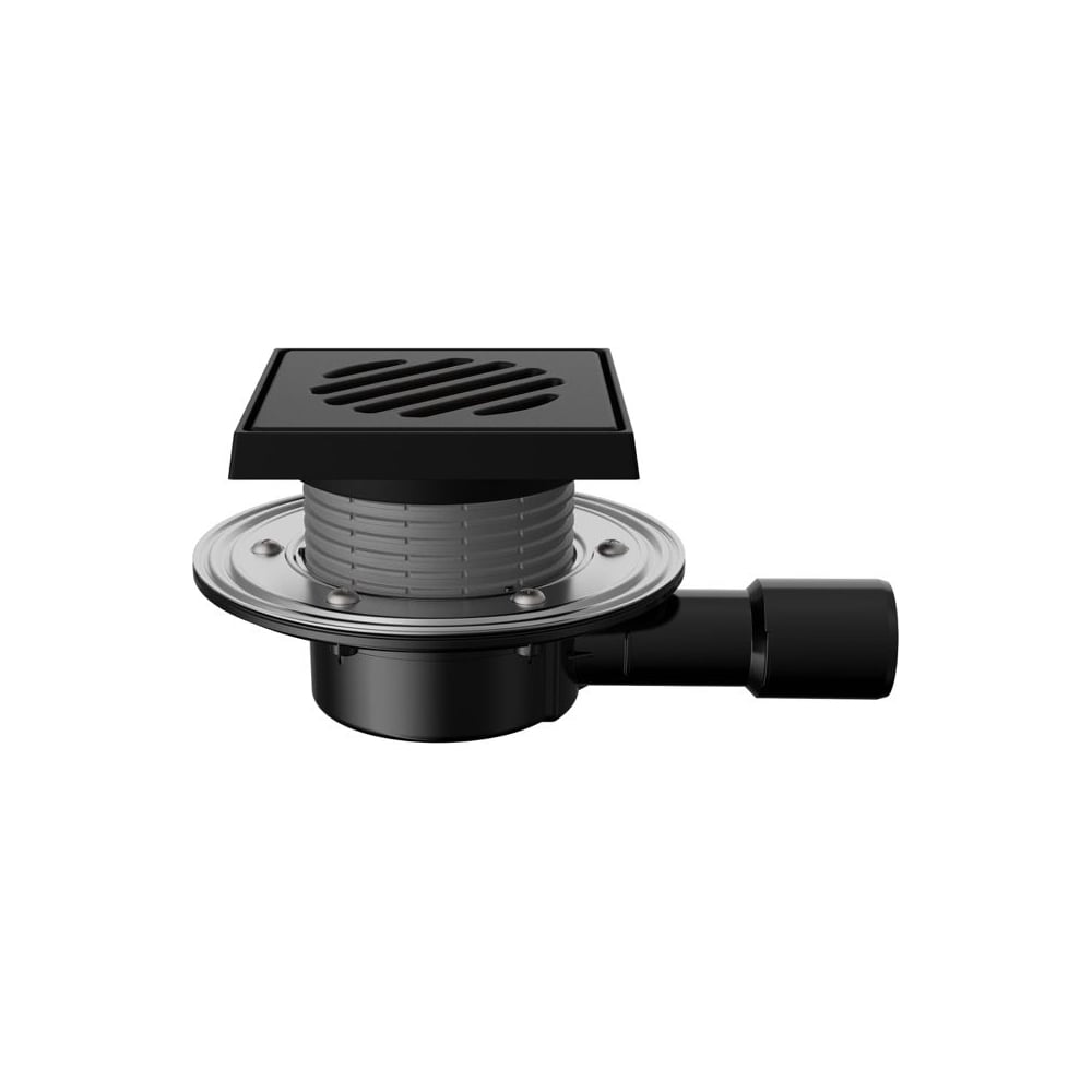 Изображение товара Трап Fachmann T 090.0 PHsG с прижимным фланцем для пола, перфорированная решетка