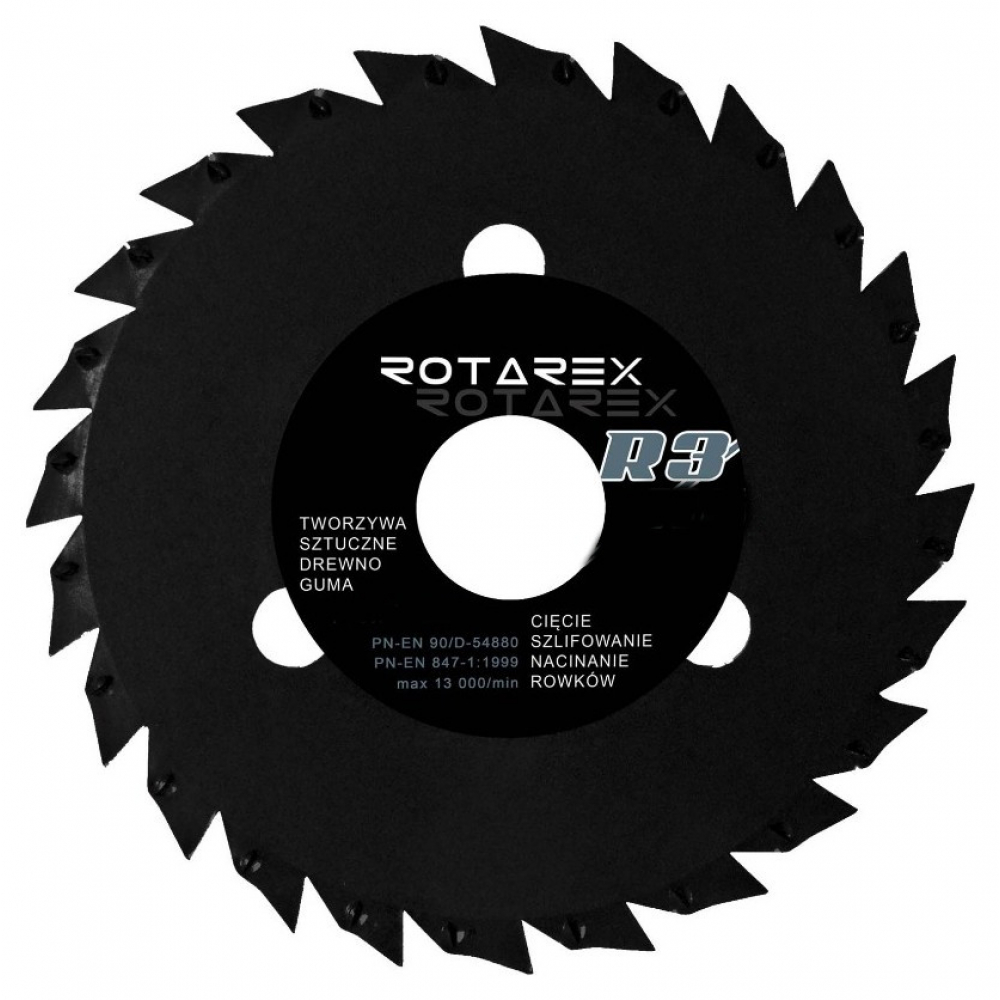 фото Диск пильный rotarex r3/125 rusconnect 619301