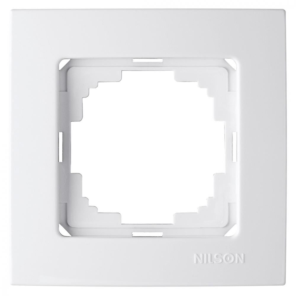 Одноместная рамка Nilson четверная рамка nilson