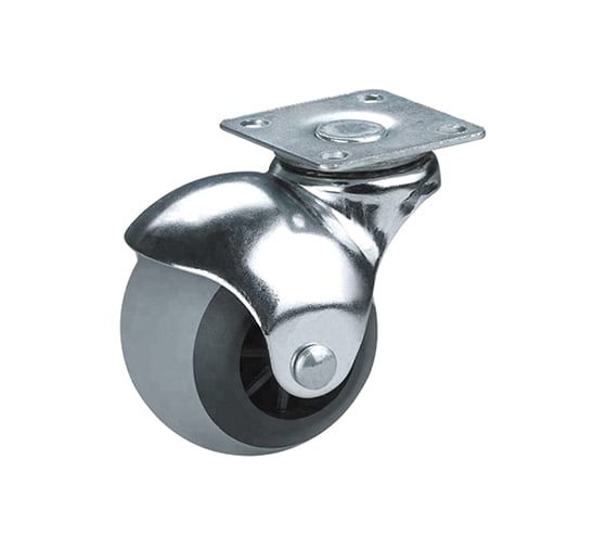 Изображение товара Опора колесная Marlok 40" шар, без стопора, площадка 38x38 033907