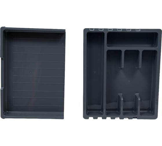 Изображение товара Лоток для столовых приборов Martika Смарт раздвижной темно-серый С424ТСЕР