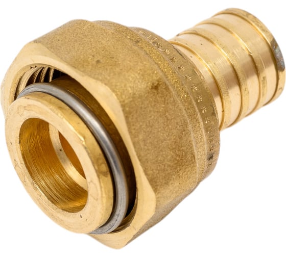 Изображение товара Переход с накидной гайкой на плоское уплотнение Hoobs 20x2.8-G3/4", 10 шт HB-PEXNG-202834