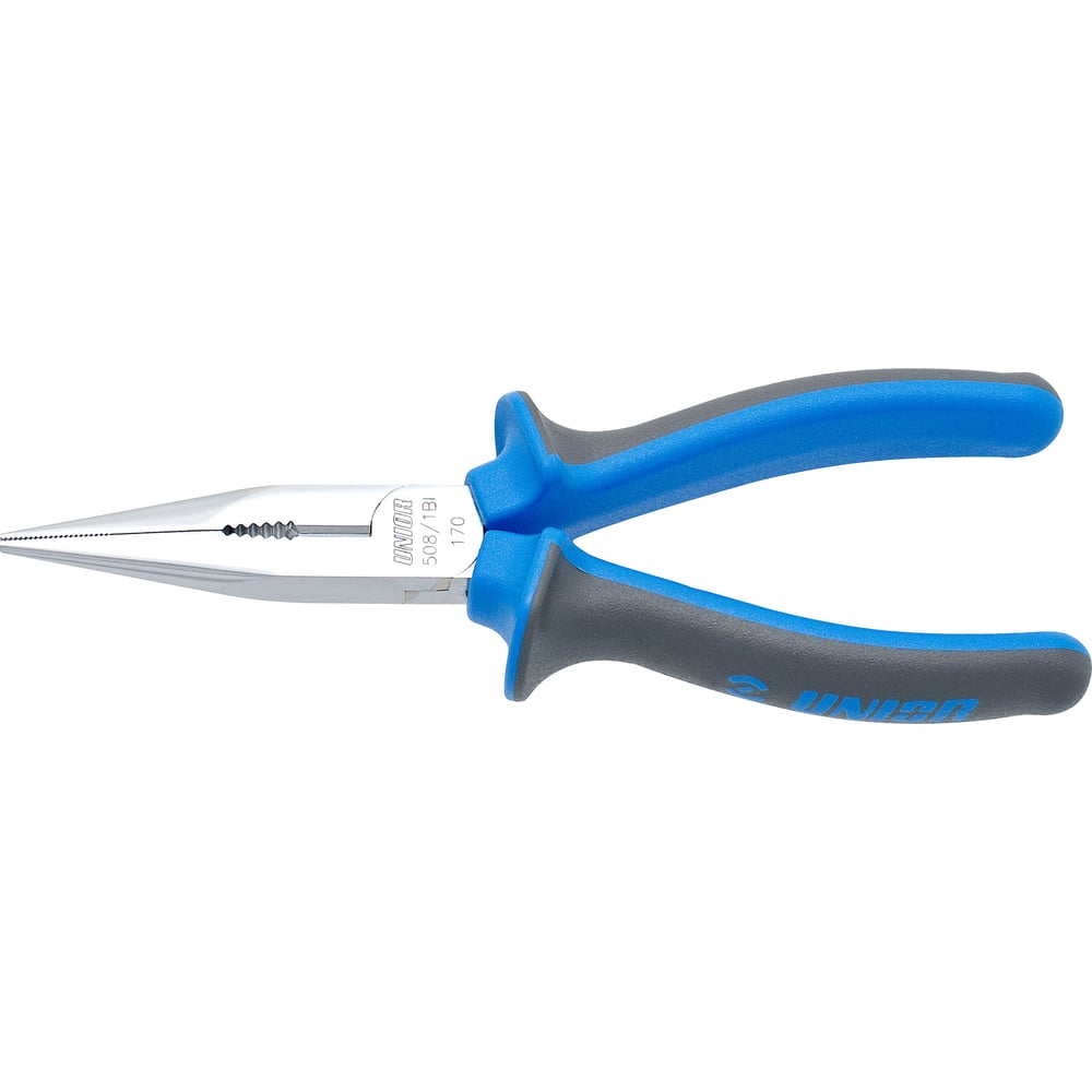 Изображение товара Плоскогубцы Unior комбинированные с насечкой и резцом 200мм профессиональный инструмент