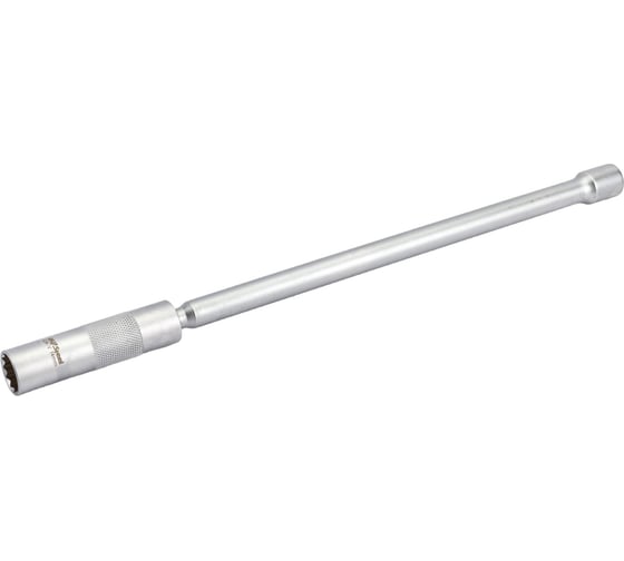 Изображение товара Головка свечная тонкостенная 12-гранная с длинным карданом, магнитом (14 мм; 3/8DR) AV Steel AV-511714