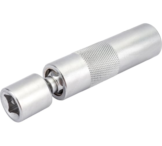 Изображение товара Головка свечная тонкостенная 12-гранная с карданом, магнитом (16 мм; 3/8DR) AV Steel AV-510716