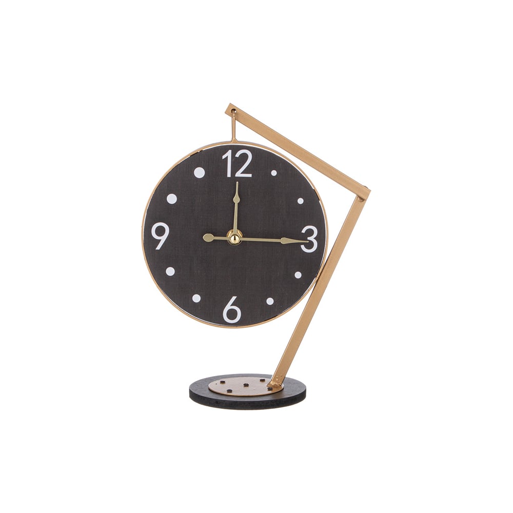 Изображение товара Настольные электронные часы Lefard 20x10x25.5cm кварцевый механизм черный циферблат