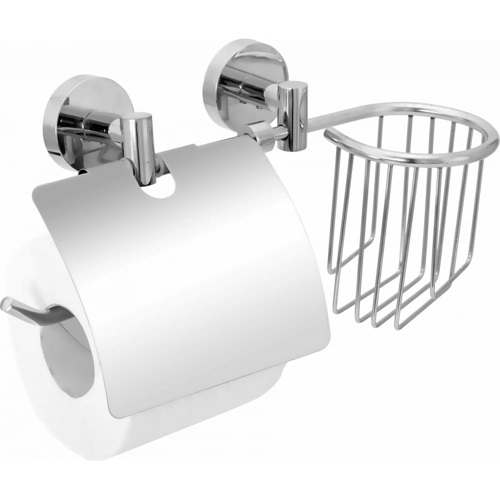 фото Держатель fora long для туалетной бумаги и освежителя воздуха, с двумя крепежами l045-2