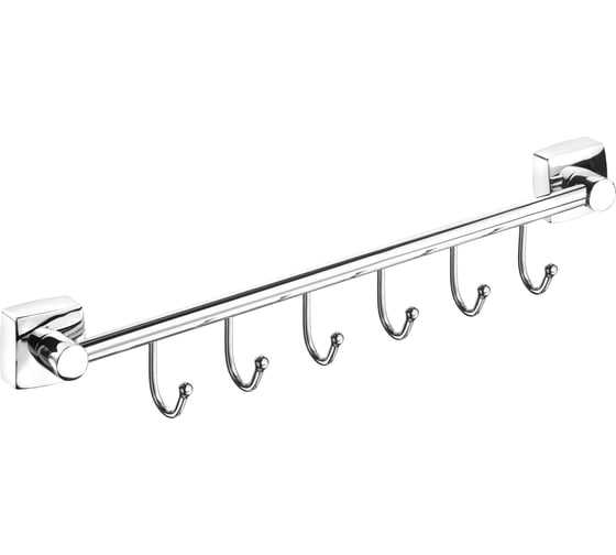Изображение товара Полотенцедержатель Fora Keiz 40 см, с 6 крючками K006
