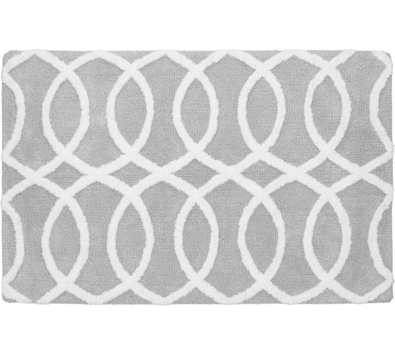 Изображение товара Коврик Fora для ванной комнаты хлопковый, серый, Создавая мечты FOR-DA051GR