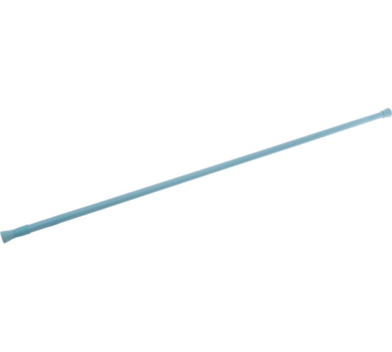 Изображение товара Карниз для ванной Fora алюминиевый, голубой, 125-230 см 230KBLK