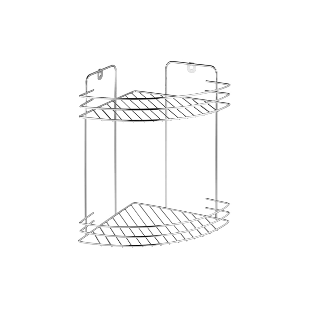 Угловая решетчатая полочка FORA тройная угловая полочка fora