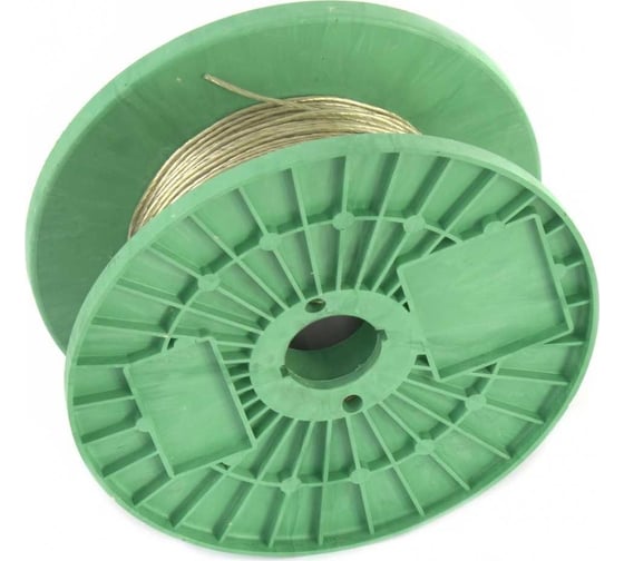 Изображение товара Трос металлополимерный Хадвер ПР- 2,0 катушка 200 м КТ11577