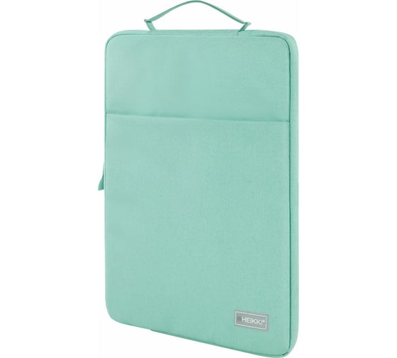 Изображение товара Чехол для ноутбука HEIKKI Option 13-14'' (ХЕЙКИ), с ручкой и карманом, мятный, 35,5x24x2,5 см, 272601
