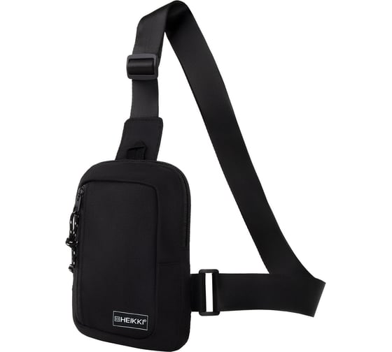 Изображение товара Сумка на плечо HEIKKI Blaster с карманом, черная, 20x14x5 см, 272634