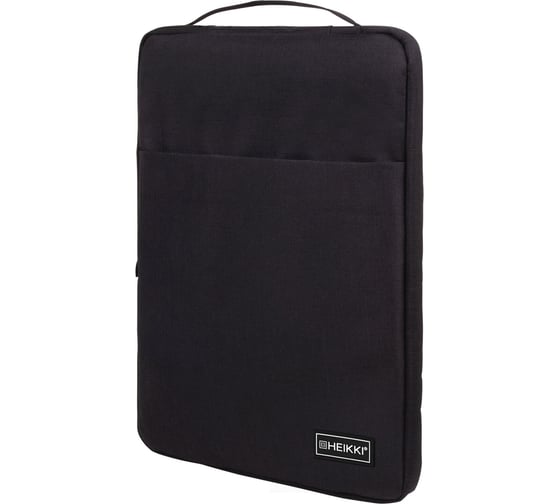 Изображение товара Чехол для ноутбука HEIKKI Option Max 15,6'' (ХЕЙКИ), с ручкой и карманом, черный, 39x27x3 см, 272602