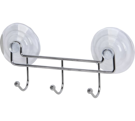 Изображение товара Вешалка Fora Corsa с 3-мя крючками, на 2 присосках 25505