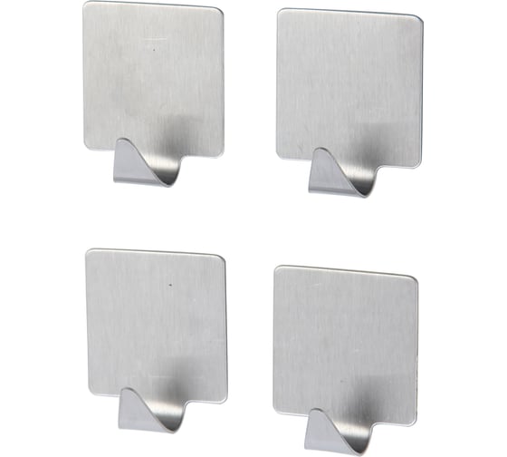 Изображение товара Крючки Fora из нержавеющей стали на липкой ленте H44