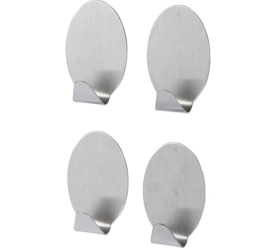 Изображение товара Крючки Fora из нержавеющей стали, на липкой ленте H40