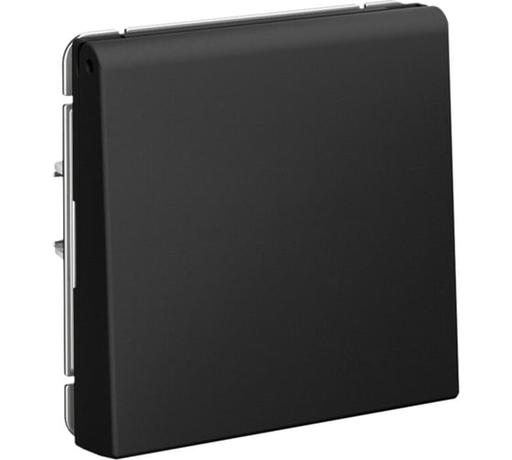 Изображение товара Вывод кабеля Systeme Electric ArtGallery, механизм, Карбон, арт. GAL001099