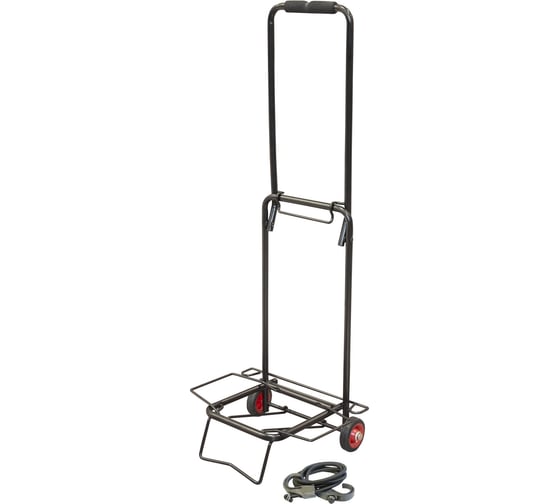 Изображение товара Тележка Рыжий кот BX-15ZP-2 черная, пластиковые колеса 15 кг 0 93528