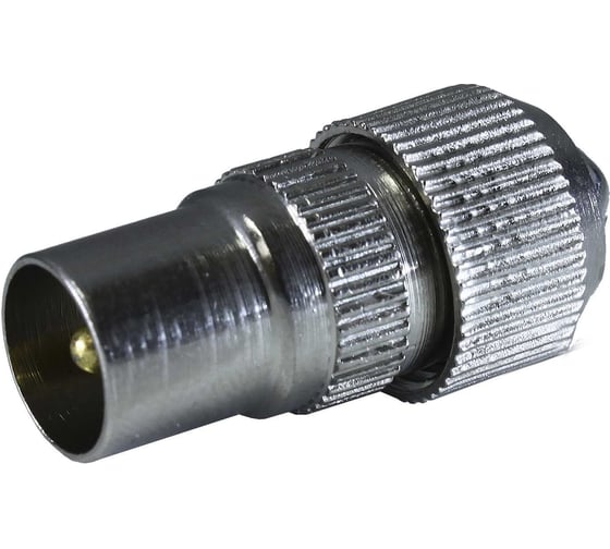 Изображение товара Антенный штекер OXION металлический 1 шт., блистер, арт. OX-JCK01