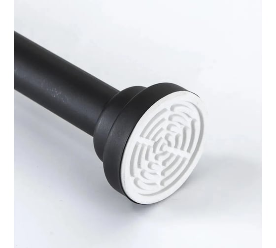 Изображение товара Карниз для ванной Ridberg телескопический 80 см, Black 1212164