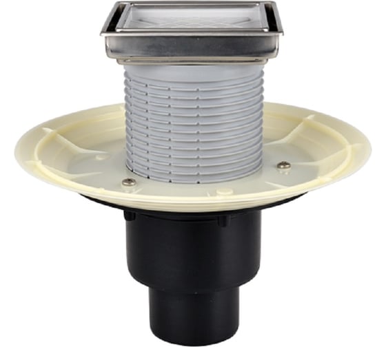 Изображение товара Трап HL с сифоном, с надставным элементом 3020 с вертикальным выпуском DN50/75/110 HL 310N-3020