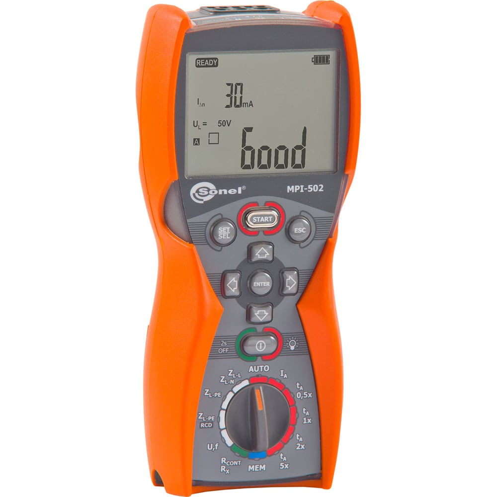 Изображение товара Измеритель параметров электробезопасности SONEL MPI-502 WMGB