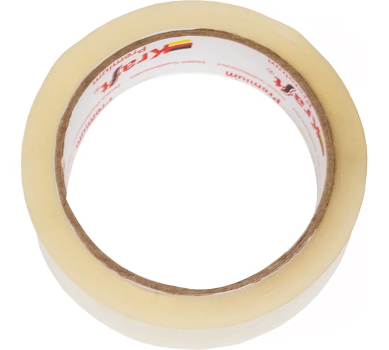 Изображение товара Скотч лента клейкая энаргит 25 мм, 60 м, толщина 45 мкм, прозрачная 4383