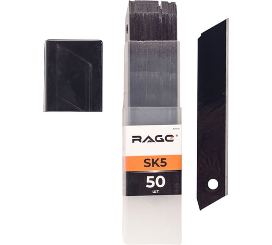 Изображение товара Лезвия сегментные 18 мм, SK5, 50 шт by VIRA RAGE 831551