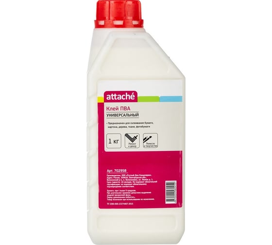 Изображение товара Клей Attache ПВА 1 кг 702958