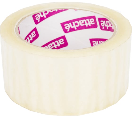 Изображение товара Упаковочная клейкая лента Attache 50 мм х 66 м, 50 мкм, прозрачная 48340