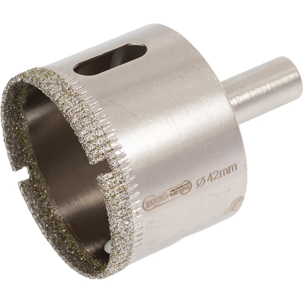 Изображение товара Сверло алмазное по кафелю стеклу граниту 42 мм МОS-DISTAR MS-SAGRNT42