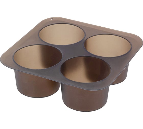 Изображение товара Форма для льда Mallony SKANDI, 4 круглые ячейки 107656