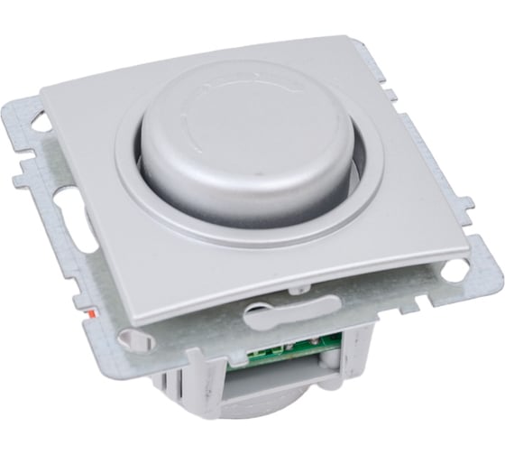 Изображение товара Механизм выключателя-светорегулятора NILSON LED СУ 30-300 Вт, TOURAN-ALEGRA-THOR, серебро 24130478