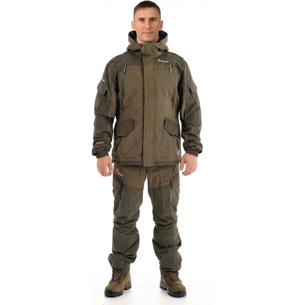 Изображение товара Костюм для охоты зимний PRIDE Магнум хаки 44-46